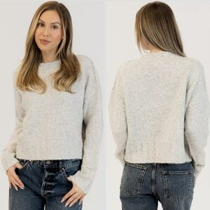 Like New! Lyla + Luxe Timmy Mock Neck Wool Blend Sweater